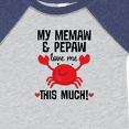 thumbnail image 4 of Inktastic Memaw and Pepaw Love Me Boys or Girls Baby Bodysuit, 4 of 5