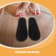 thumbnail image 3 of UPGRATOR 2 Pares De Zapatillas Desechables De Fieltro Antideslizantes Para Hotel Y Casa En Color Negro, 3 of 8