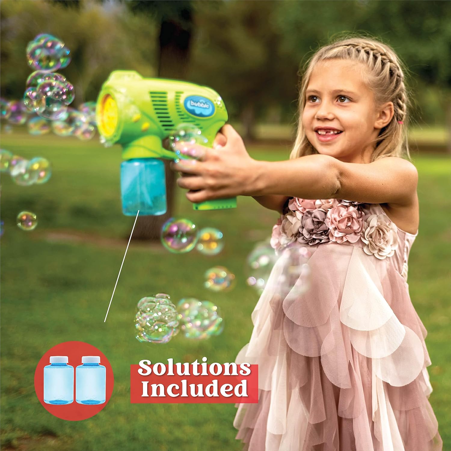 SYNCFUN 2-Pack Automatic Bubble Blaster Set photo 8