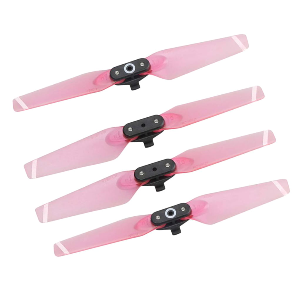 4x White Propeller Quick Release Foldable Snap-on Accessory For DJI SPARK 4730F 