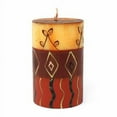 thumbnail image 3 of Single Boxed Hand-Painted Pillar Candle - Bongazi Design - Nobunto, 3 of 7