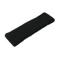 thumbnail image 3 of Diadema deportiva que absorbe el sudor Diadema elástica de algodón y poliéster para deportes y correrNegro, 3 of 5