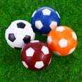 thumbnail image 4 of EeaseCA 8 Pcs Mini Ballons de Soccer de Table Colorés de Remplacement 36mm, 4 of 7