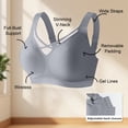 thumbnail image 6 of PNTUTB Plus Size Jelly Bra for Women,Lightweight Comfortable Push-Up Bra Flattens Large Breasts Wire-Free Seamless Bra, 6 of 6