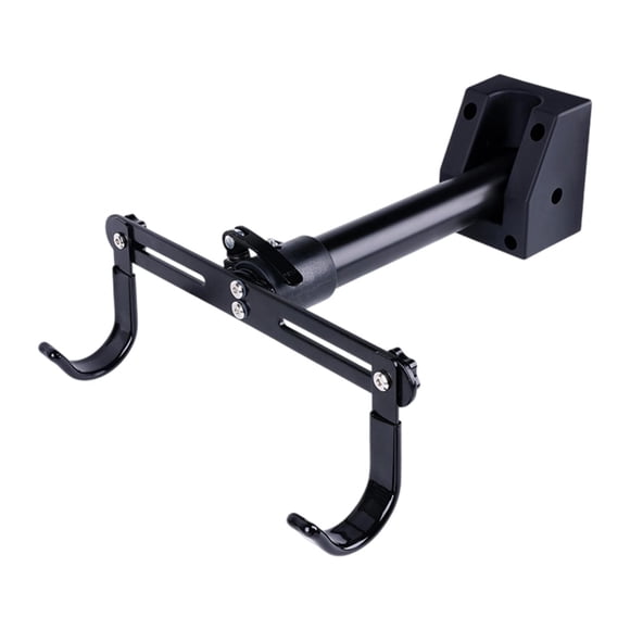 Colgador de pared para bicicletas, organizador de accesorios para bicicletas de interior, resistente, fácil de instalar, resistente, ajustable para
