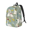 thumbnail image 2 of Daiia Cute Farm Birds Vintage Canvas Backpack for Men and Women ,Hiking Backpack,Travel Laptop Bag for School,Large Capacity Backpack, 2 of 8