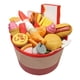 thumbnail image 2 of Fiudx Ofertas flash Artículos en oferta Juego de juguete casero para niños, juego de hamburguesas de simulación, juego de comida rápida para desayuno, juego de cocina, juguete, regalo para niños, 2 of 6