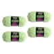 thumbnail image 1 of 4x Hilo de chenilla que brilla en la oscuridad Hilo luminoso de 4 mm para manualidades creativas de bricolaje Verde, 1 of 9