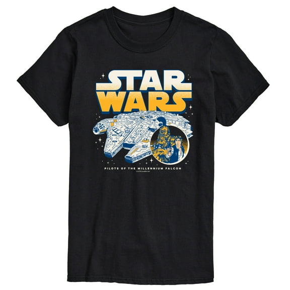 Star Wars - Han Chewy Millennium Falcon - Men's Short Sleeve Tee