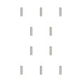 thumbnail image 1 of Riwesomey Tornillo de publicidad Acero inoxidable Fácil instalación Vidrio Espejo Clavo Tuerca ligera Perno Soporte para colgar en la pared 25x150 mm 25x150mm 10piezas, 1 of 6