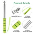 thumbnail image 4 of Uxcell 6.56Ft/2M Telescopic Flag Pole with Clips Green, 4 of 6
