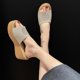 thumbnail image 5 of Sandalias de moda para mujer, zapatillas casuales de suela gruesa para personas de verano perezosas Wmkox8yii hj789, 5 of 9