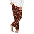 thumbnail image 2 of Pofeuu fall Maple leaf Print Teenagers' Pajama Pants, Soft Lounge Pajama Pants with big pockets for Men Plaid Pj Bottoms-Medium, 2 of 6