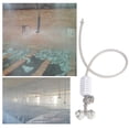 thumbnail image 3 of Herramienta De Riego Aspersor De Niebla, Aspersor, Material De PVC Resistencia A La Corrosión 4 Cabezales Para Riego De Jardines Patio Invernadero Balcón, 3 of 7