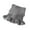 Grey, variant on Women Neck Scarf Solid Color Sheer Trim Fake Collar Knitted Warmth Style Neck Warmer Versatile Clothes Accessory