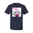 thumbnail image 2 of Marilyn Monroe Being Normal is Boring | Mens Famous People Graphic T-Shirt, Navy, 3XL, 2 of 4