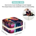 thumbnail image 5 of Unicorn Travel Portable Square Jewelry Organizer with Storage Box | Jewelry Display and Box for Rings, Earrings, Necklaces, Bracelets - Suitable for Girls and Women, 5 of 6