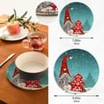 thumbnail image 3 of Christmas 2 Pack Pot Holders Trivets, Heat Resistant Hot Pads for Kitchen Table Decoration Trivets for Hot Dishes/Pot/Bowl/Teapot/Kitchen Hot Pads Trivets, 7" + 9.45", 3 of 7