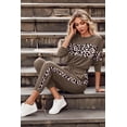 thumbnail image 4 of Conjunto Deportivo PRETTYGARDEN 2 Piezas con Estampado de Leopardo Talla L, 4 of 6