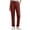 Wine, variant on Women's Outdoor Cargo Pants with Elastic Waist and Pockets Comfortable Loose Fit Trousers for Hiking and Casual