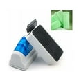 thumbnail image 1 of Magnetic Fish Tank Glass Cleaner - Floating Aquarium Magnet Cleaning Equipment Algae Scraper Kits S with Free Filter Sponge, 1 of 5