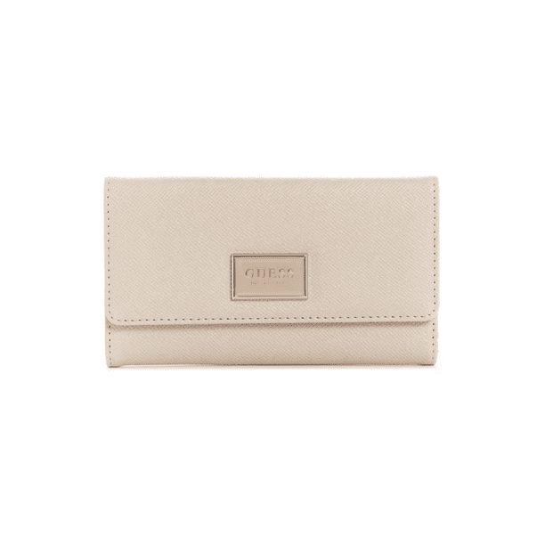 Cartera de piel guess sale