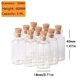 thumbnail image 3 of Botella de tubo, botella de prensa para uñas de manicura, subbotella, botella vacía, tapón de corcho de alta permeabilidad, botella de deriva, botella de deriva, 3 of 4