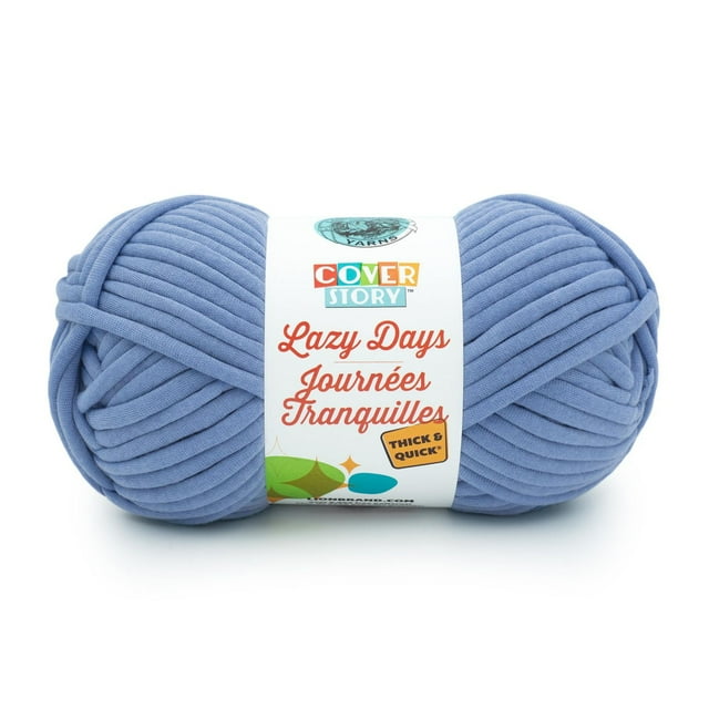 Fil Lion Cover Story Lazy Days Thick & Quick #6 Super Bulky Fil de Polyester 250g/144m 1 Pelote
