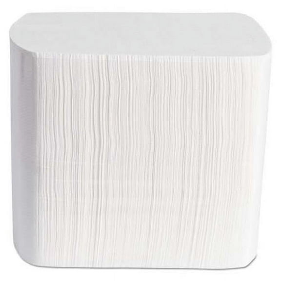 6.5 x 8.25 in. Dispenser Napkins Interfolded, 2 Ply - White, 500 per Pack - Pack of 12