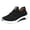 16#Black, variant on Women'S Warm Plush Lined Lace-Up Orthopedic Sneakers Casual Comfortable Wide Round Toe Non-Slip Thick Sole Low-Top Snow Boots Fashion Sports Gym Outdoor Activity Walking Shoes For Fall Winter