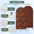 thumbnail image 5 of Cowboys Horses Arch Backdrop Cover 5 FT Desert Ethnic Winds Dark Brown Background Stretchy Elastic Arch Stand Covers Spandex Arched Background Birthday Wedding Party Decoration (No Stand), 5 of 9
