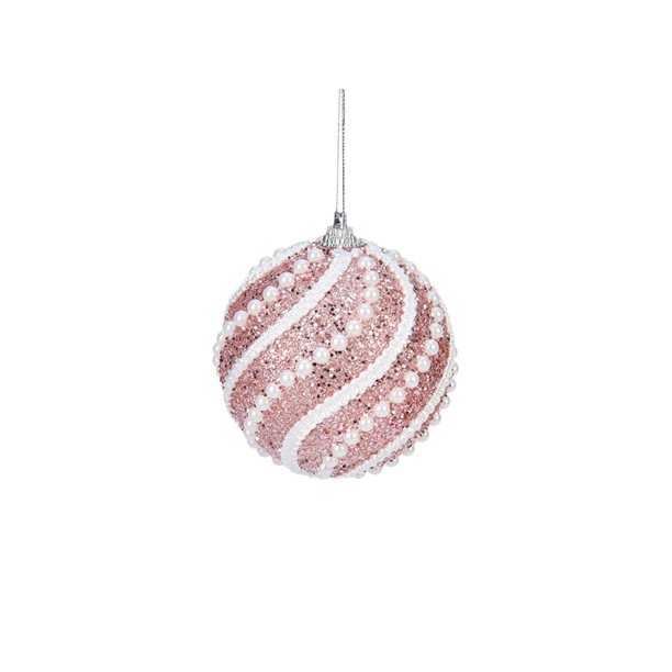 Decoraciones Del Árbol de Navidad Bolas de Navidad Bolas de Decoración Del Árbol de Navidad Bolas de Polvo Colgante de Navidad 8cm Decoración de Navidad Colgante Pequeño 2Pc Luzes Del Árbol de Navidad