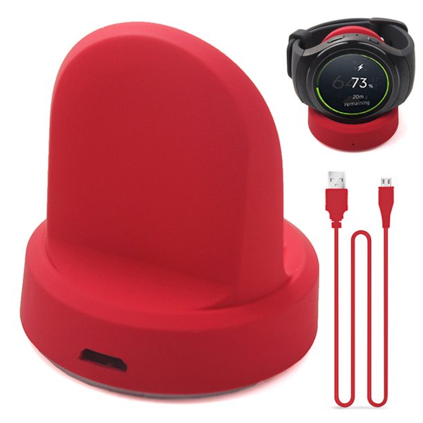 Qi Wireless Charging Dock Cradle Charger For Samsung Galaxy Watch Active Walmart Com Walmart Com