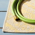 thumbnail image 3 of SAFAVIEH Courtyard Gracelyn Medallion Indoor/Outdoor Area Rug, Beige/Gold, 9' x 12', 3 of 6