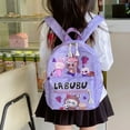 thumbnail image 5 of Nueva mochila de gran capacidad para guardería Labubu, mochila para niños con dibujos animados, bonita mochila para escuela primaria, bolso de hombro, 5 of 5