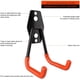 thumbnail image 2 of Una bolsa de 10 ganchos para herramientas, ganchos para guardar en el garaje, ganchos dobles sólidos, ganchos de pared para organizar herramientas eléctricas, escaleras, bicicletas, patinetas, cuerdas, 2 of 5