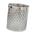 thumbnail image 1 of Elegante canal de basura de baño de baños de 16 l de papel de papel basura contenedor de basura de basura de basura para el dormitorio de la cocina Plata, 1 of 8