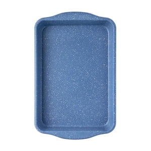 The Pioneer Woman 9" x 13" Nonstick Cake Pan, Blue Speckle