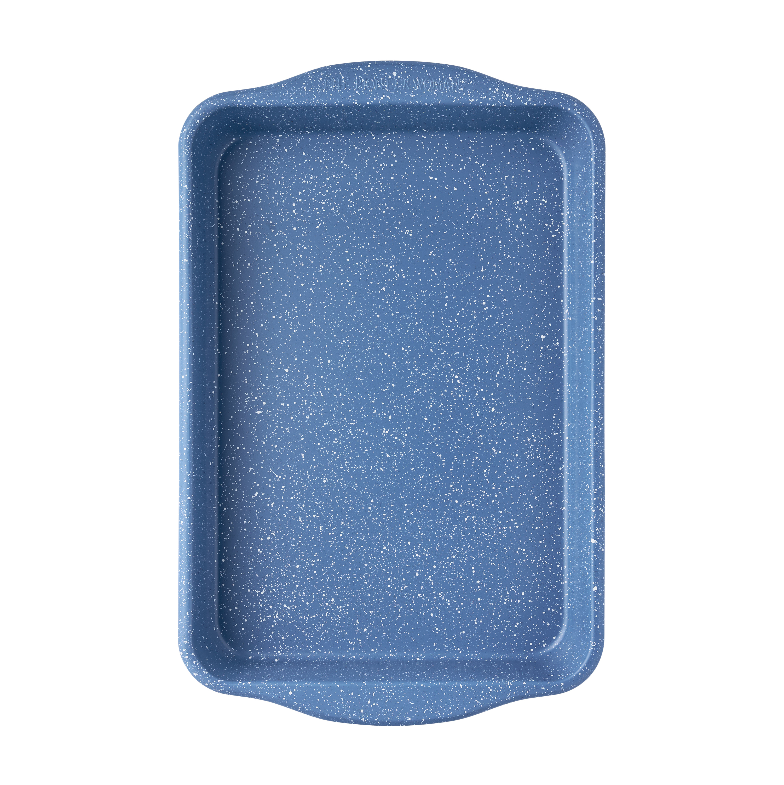 The Pioneer Woman 9" x 13" Nonstick Cake Pan, Blue Speckle photo 1
