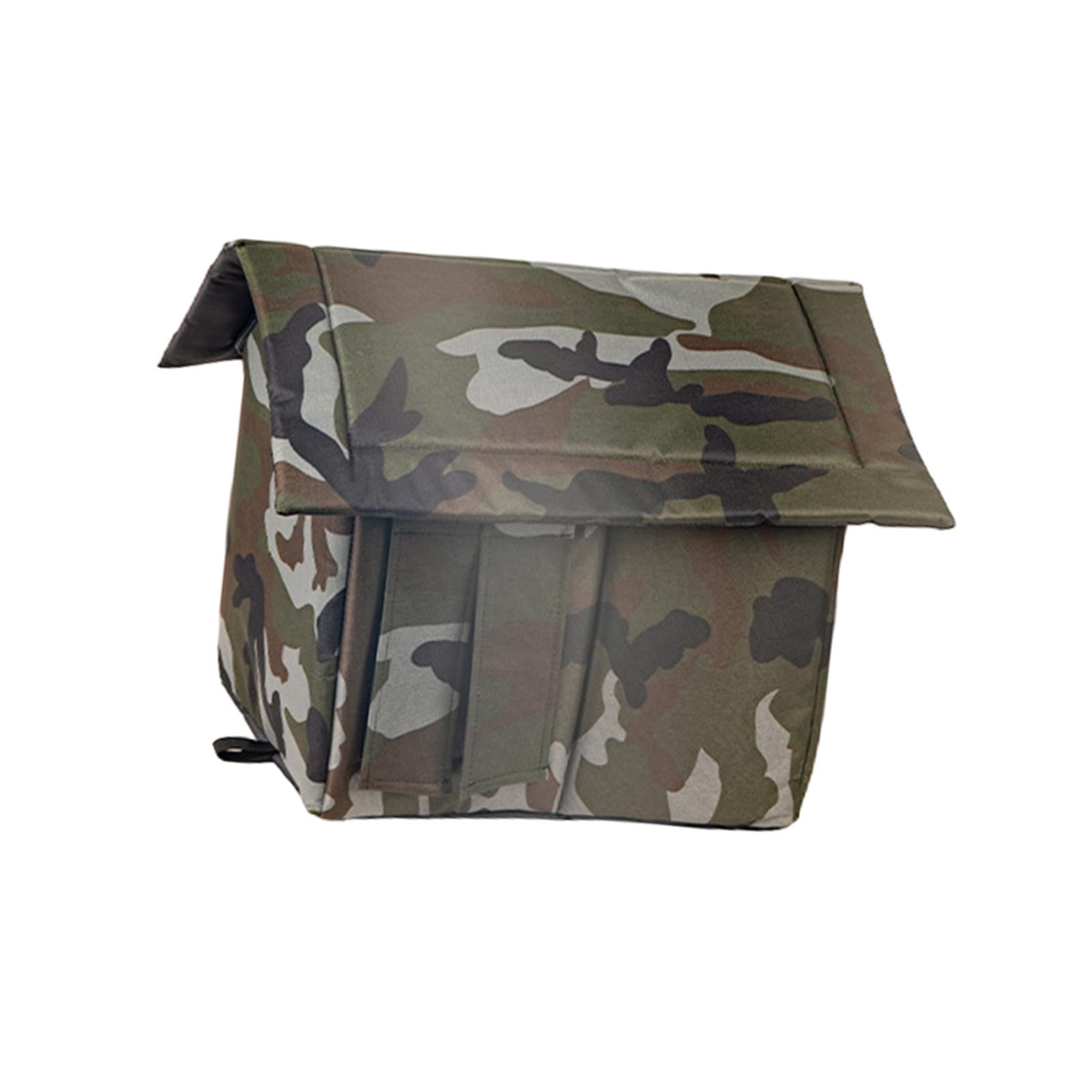 Cat Dog Tent Cabin Waterproof Bed Oxford Cloth Outdoor Feras Warm House L