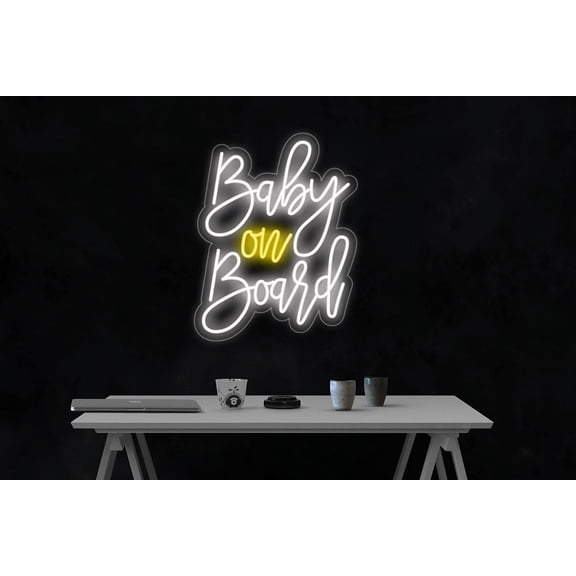 Baby on Board-LED Neon Sign Made in USA