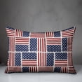 thumbnail image 3 of Creative Products Americana Flag Pattern 14 x 20 Indoor / Outdoor Pillow, 3 of 3