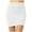 White, variant on Sexy Bodycon Mini Skirt Fashion Solid Color Elastic Waist A-Line Skirt Workwear Summer New Short Skirts for Women
