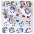 thumbnail image 5 of Full Set of 22 Cute Unicorn Nail Sticker Salon Quality Nail Art - Nail Decals, 5 of 7