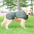 thumbnail image 7 of DYstyle Pet Dog Autumn Winter Quilted Thickened Jacket Dog Clothes with Reflective Brim Outdoor Waterproof Thermal Jacket Pet Clothes for Small Medium Pet Dog, 7 of 7
