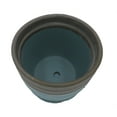 thumbnail image 4 of Sylvan Ceramic Planter with Attached Saucer - Cornflower - 5.5" x 5.5", 4 of 4