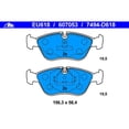 thumbnail image 1 of ATE Coated 607053 Disc Brake Pad, 1 of 1