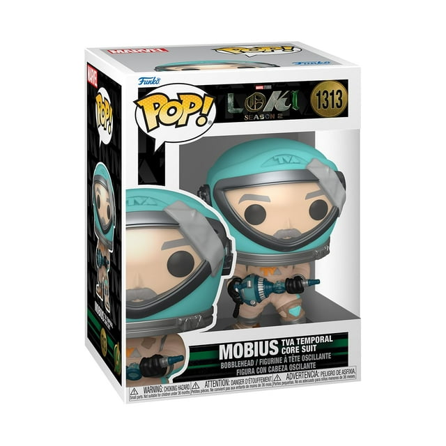 Traje Mobius TVA Temporal Core de la segunda temporada de Funko Pop Marvel Loki