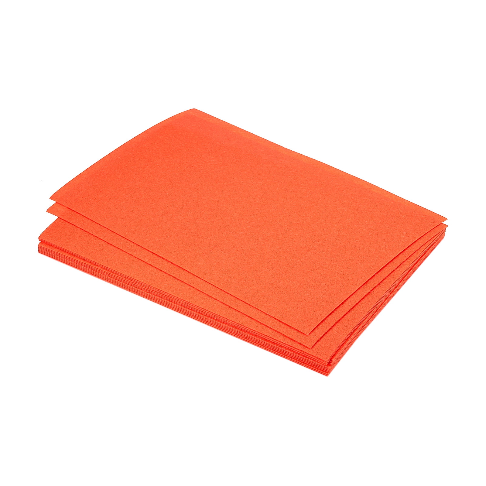 Soft Felt Sheets Fiber Craft Sheets0range 12 Inch x 8 Inch 12Pcs