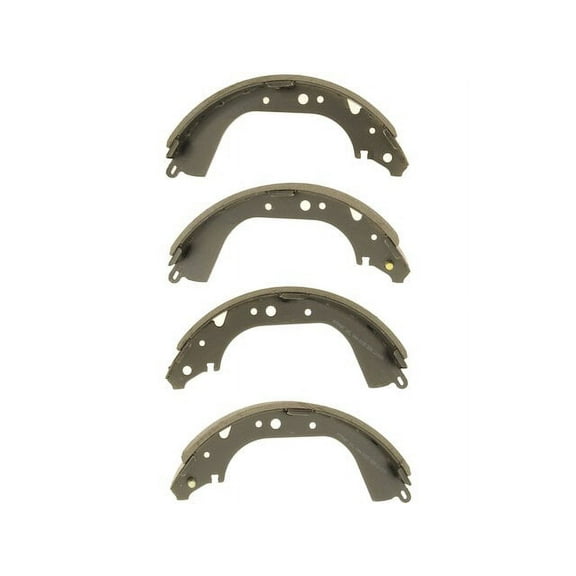 Rear Brake Shoe Set - Compatible with 1986 - 2000 Toyota 4Runner 1987 1988 1989 1990 1991 1992 1993 1994 1995 1996 1997 1998 1999